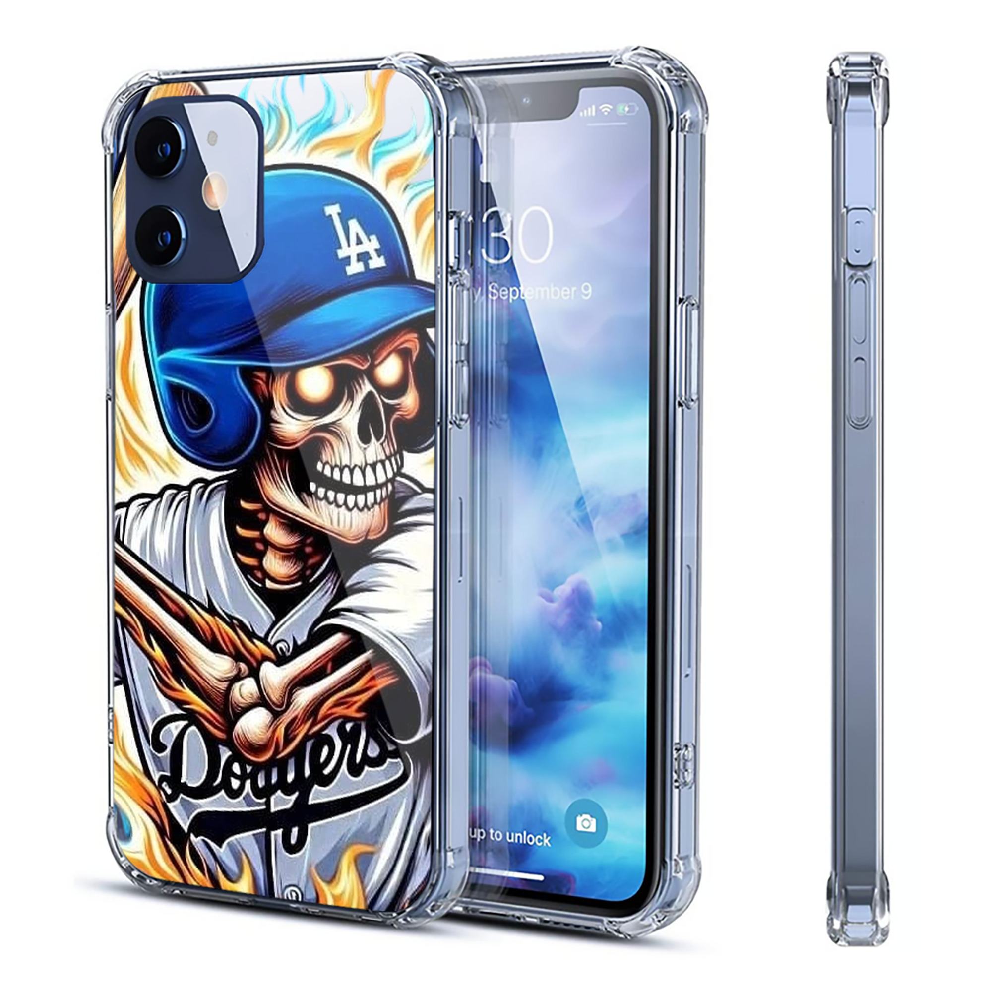  Clear IPhone 12 Case – Soft TPU With UV Print – Enhanced Drop Protection, Precise Fit, Anti-Fingerprint, Customizable Design, Scratch-Resistant, Yellow-Resistant